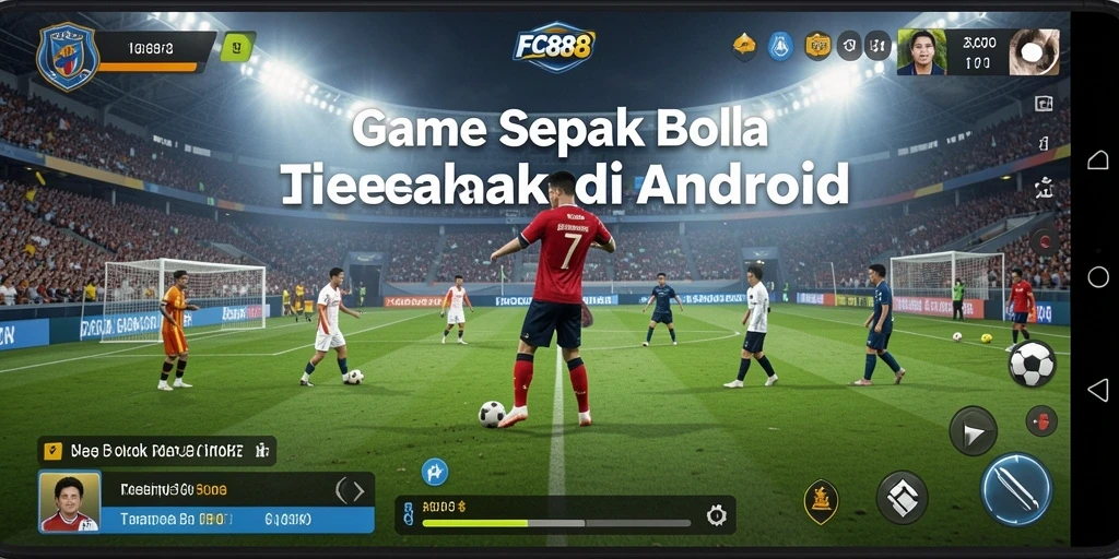 Screenshot gameplay FC888 dengan aksi seru di lapangan.