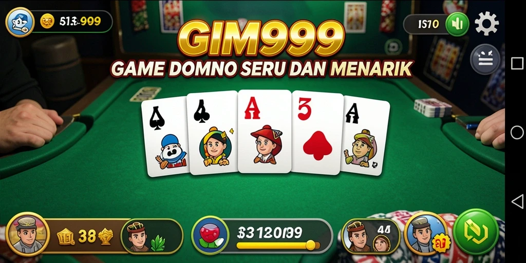 Tampak gameplay seru dan interaktif dari GIM999.
