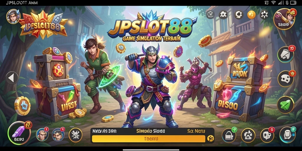 Screenshot gameplay JPSLOT88 yang menampilkan fitur menarik.