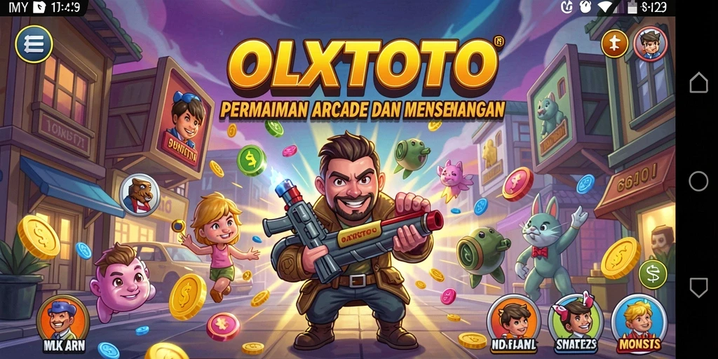 Tampilan aksi seru dari gameplay OLXTOTO yang mendebarkan.