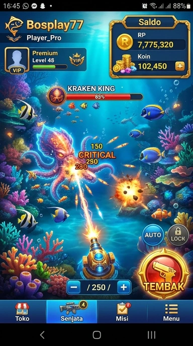 Keselamatan aplikasi terjamin di bosplay77 untuk pengguna Android.